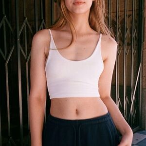 Brandy Melville | NWOT White Alexis Tank Top